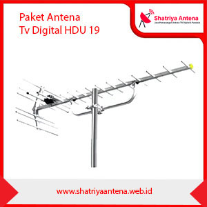 2. Paket Antena Tv Digital HDU 19 Hanya Rp. 650.000