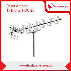3. Paket Antena Tv Digital HDU 25 Hanya Rp. 750.000