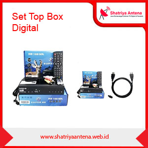 5. SET TOP BOX digital FREE biaya setting FREE ongkos kirim/transport JABODETABEK jaminan hasil chanel 40 an chanel lokal lengkap